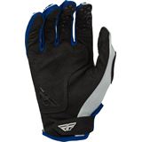 Fly Racing Kinetic Gloves - Blue/Light Grey - Medium