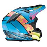Z1R Youth F.I. Helmet - Fractal - MIPS® - Matte Blue/Hi-Viz - Large