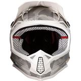 Moose Racing Youth F.I. Helmet - Agroid Camo - MIPS® - Gray/White
