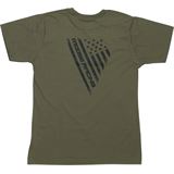 Moose Racing Youth Salute T-Shirt - Olive