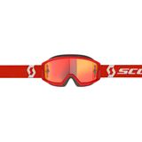 Scott Primal Goggles - Red/White/Orange Chrome Works