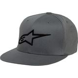 Alpinestars Ageless Flat Bill Hat - Charcoal/Black - Large/XL