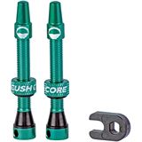 Cush Core 44mm Presta Air Valve Set - Turquoise