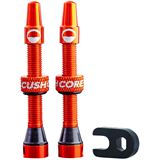 Cush Core 44mm Presta Air Valve Set - Orange