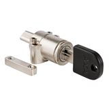 AXA Bosch Battery Lock For Powertube Frame Lock Key - Silver
