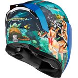 Icon Airflite™ Helmet - Pleasuredome4 - Blue - Medium