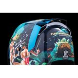 Icon Airflite™ Helmet - Pleasuredome4 - Blue - Medium