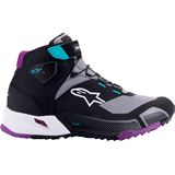 Alpinestars Stella CR-X Drystar® Shoes - Black/Gray/Teal/Purple - US 7.5