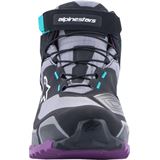 Alpinestars Stella CR-X Drystar® Shoes - Black/Gray/Teal/Purple - US 7.5