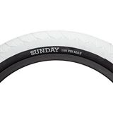Sunday Current V2 Tire - 20 x 2.4, Clincher, Wire, White/Black