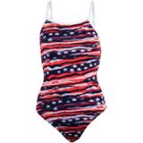 TYR All American Diamondfit Women's Swimsuit - Red/White