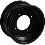 AMS TIRES Wheel - Black - 10X5 4/156 3+2