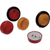 Wesbar Round Marker and Clearance Light - Red