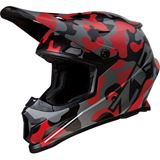 Z1R Rise Helmet - Camo - Red 