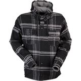 Z1R Timber Flannel Shirt - Black/Gray