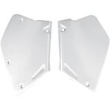 UFO Plastics Side Covers - CR125-250 '95-6 - White