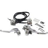 Harddrive Comp Handlebar Controls 11/16 Master Cylinder  with Switches Chrome  96-06