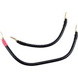 Terry Components Battery Cable Kit - Black - '81-03 XL