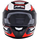 AFX FX-99 Helmet - Recurve - Pearl White/Red - Large