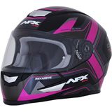 AFX FX-99 Helmet - Recurve - Black/Fuchsia 
