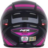 AFX FX-99 Helmet - Recurve - Black/Fuchsia - Medium
