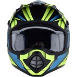 AFX FX-17 Helmet - Force - Matte Black/Green/Blue - X-Large
