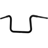 Cyclesmiths Black 10" California Ape Hanger Handlebar for Throttle-by-Wire and Heated Grips