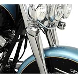 Drag Specialties Fork Slider Covers - Chrome - Smooth - Stock Length - Replacement OEM Number 45964-86