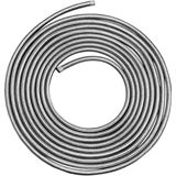 Drag Specialties Braided Oil/Fuel Line - Stainless Steel - 5/16" - 6'