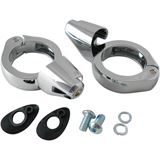 Drag Specialties Turn Signal Mount - 49mm - Chrome