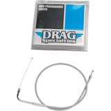 Drag Specialties 32-1/2" Braided Idle Cable
