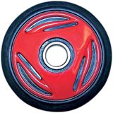 Parts Unlimited Idler Wheel with Bearing 135mm Red