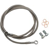 Parts Unlimited Brake Line +6" Extended - Arctic Cat/Yamaha