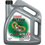 Castrol Act Evo® Semi-Synthetic 4T Engine Oil - 10W40 - 1/Gallon