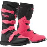 Thor Women's Blitz XP Boots -  Black/Pink - 8