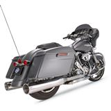 S&S Cycle Mufflers - Chrome - Chrome Tracer - M8 Touring '17-'19