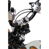 Klock Werks Chrome iOmount™ Handlebar Clamp for '84 - '19 Harley Davidson