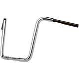Cyclesmiths Chrome 13" Ape Hanger Handlebar for Throttle-by-Wire