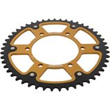 Supersprox Stealth Rear Sprocket - 49-Tooth - Gold Fits Kawasaki
