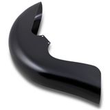 Klock Werks WFB™ Benchmark Front Fender - Steel - Black for Raked Frames - 26"