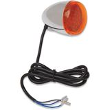 Chris Products Turn Signal - LED - Chrome/Red