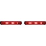 Custom Dynamics Saddlebag Lights - SS8 - Black/Red