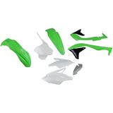 UFO Plastics Body Kit - Green/White/Black - KXF450 - '18