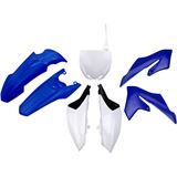 UFO Plastics Body Kit - Blue/White - YZ65