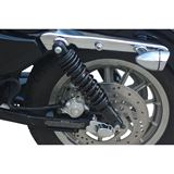 Drag Specialties Premium Ride-Height Adjustable Shocks - Black - Standard - 13"