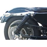 Drag Specialties Premium Ride-Height Adjustable Shocks - Black - Standard - 13"