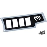 Moose Racing Dash Plate - Right - White - RZR