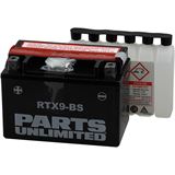Moose Racing AGM Battery - RTX9-BS .40 L
