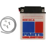 Moose Racing Battery - YB12C-A - Acid Not Included