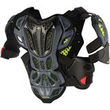 Alpinestars A-10 Full Chest Protector - Black/Red - X-Large/2X-Large